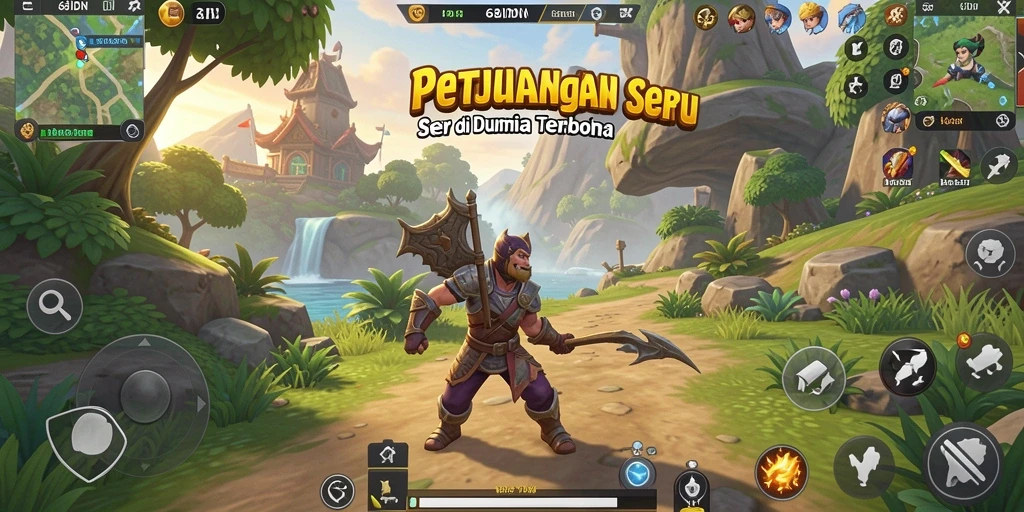 Tampilan gameplay penuh aksi dalam 68IDN yang menarik dan mendebarkan.