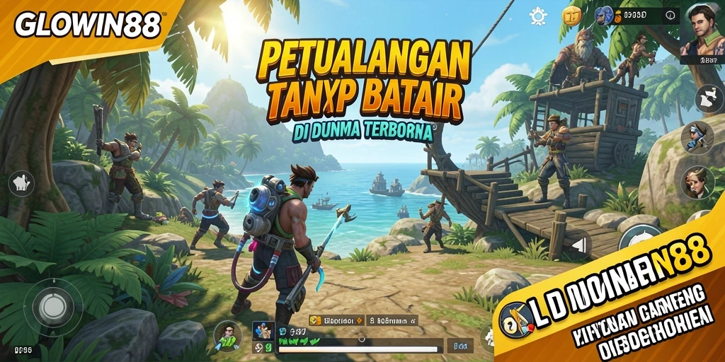 Tangkapan layar dari gameplay GLOWIN88 yang penuh aksi dan eksplorasi.