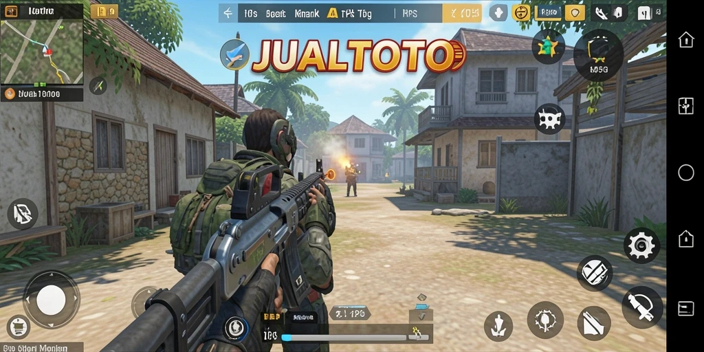 Tampilan gameplay seru dan mendebarkan dari JUALTOTO.