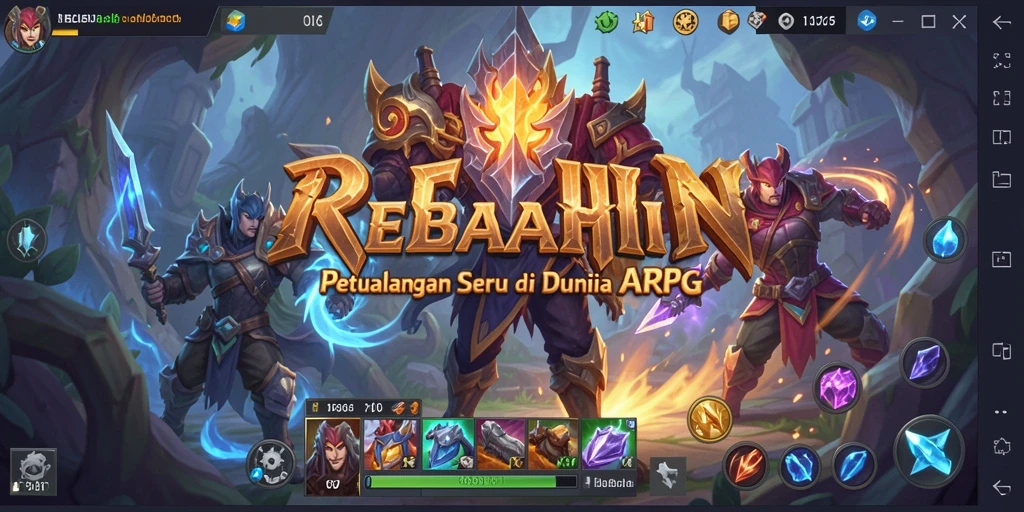 Screenshot gameplay yang menampilkan aksi seru dalam <strong>REBAHIN</strong>.