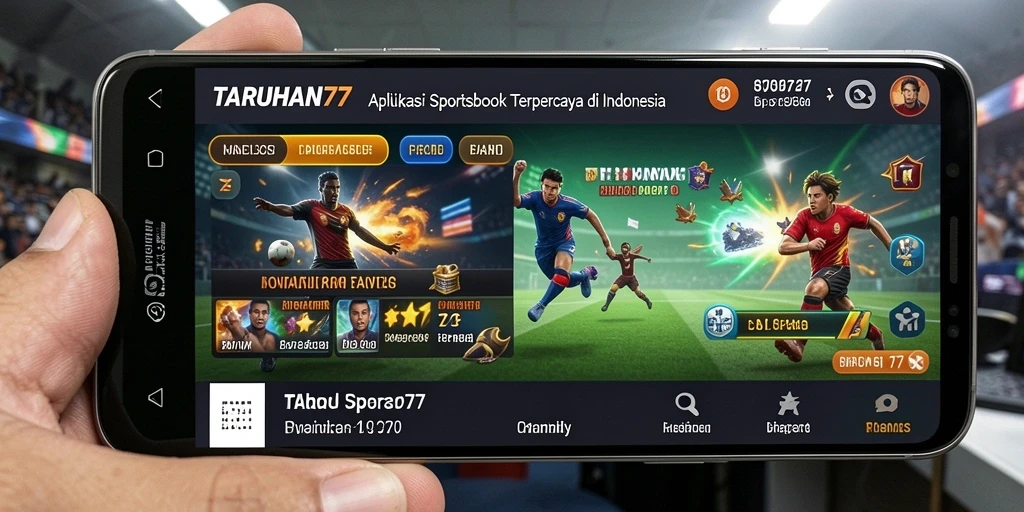 Tampilan gameplay TARUHAN77 yang menarik dan interaktif.