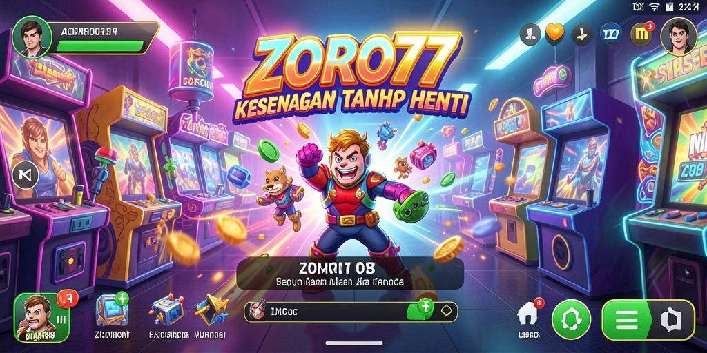 Gameplay menarik ZORO77 dengan tantangan yang seru.