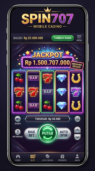 Proses unduh aplikasi di spin707 yang cepat dan efisien.